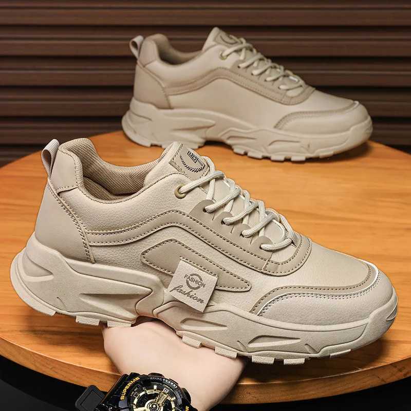 Fashion Mens Sneakers Platform Casual Shoes Lace Up Vulcanized Shoes Breathable Non Slip Men Shoes Outdoor Running Shoe Tenis Z250319