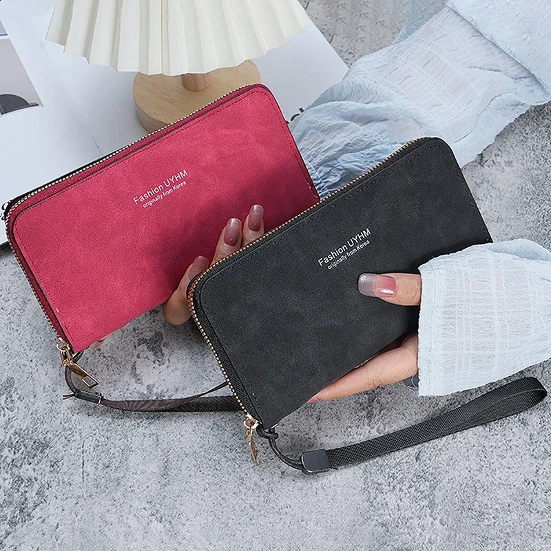 Fashion Womens Long Wallet Womens Handbag Multi functional Card Mobile Phone Bag Womens Dress Up Womens Wallet 250318