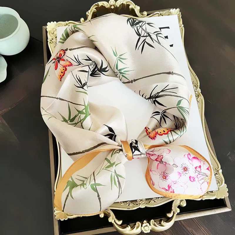 70 Silk Scarf 100% Mberry Silk Scarf Warm Collar Best Gift X250319