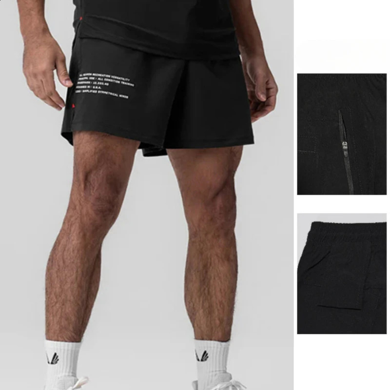 Summer mens fast dry sports stretch shorts mens casual gym fitness exercise fitness shorts 250317
