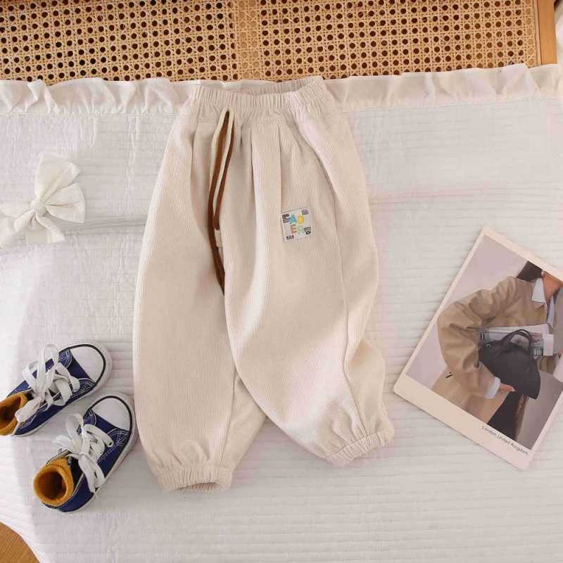 Autumn Winter Children Boys Girls Pants Fashion Breathable Casual Sports Style TrouserT250318