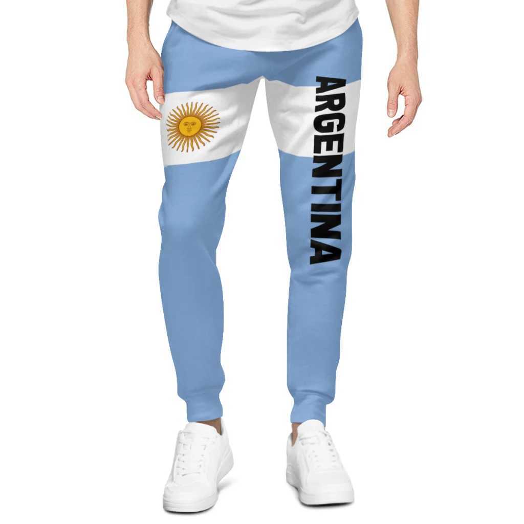 Argentina Flag Mens Sweatpants with Pockets Joggers for Men Sports Casual Sweat Pants With Drawstring X250319