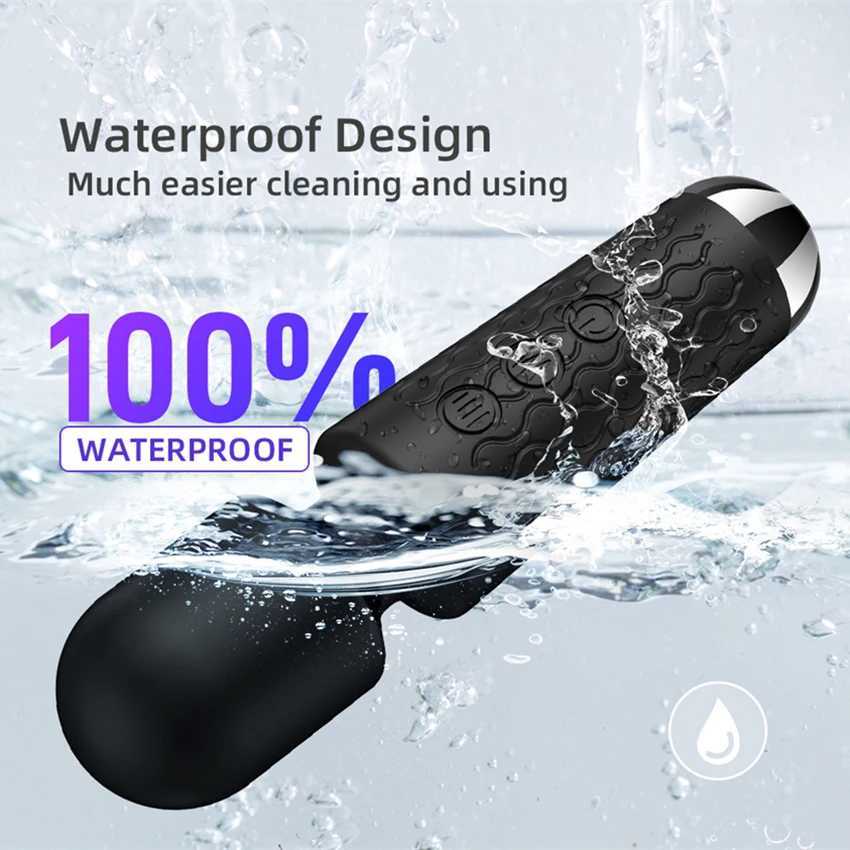 20 modes Av stick vibrator sex toy female clitoral stimulation massager G-spot vibrator masturbation sexy toy adult product W250319