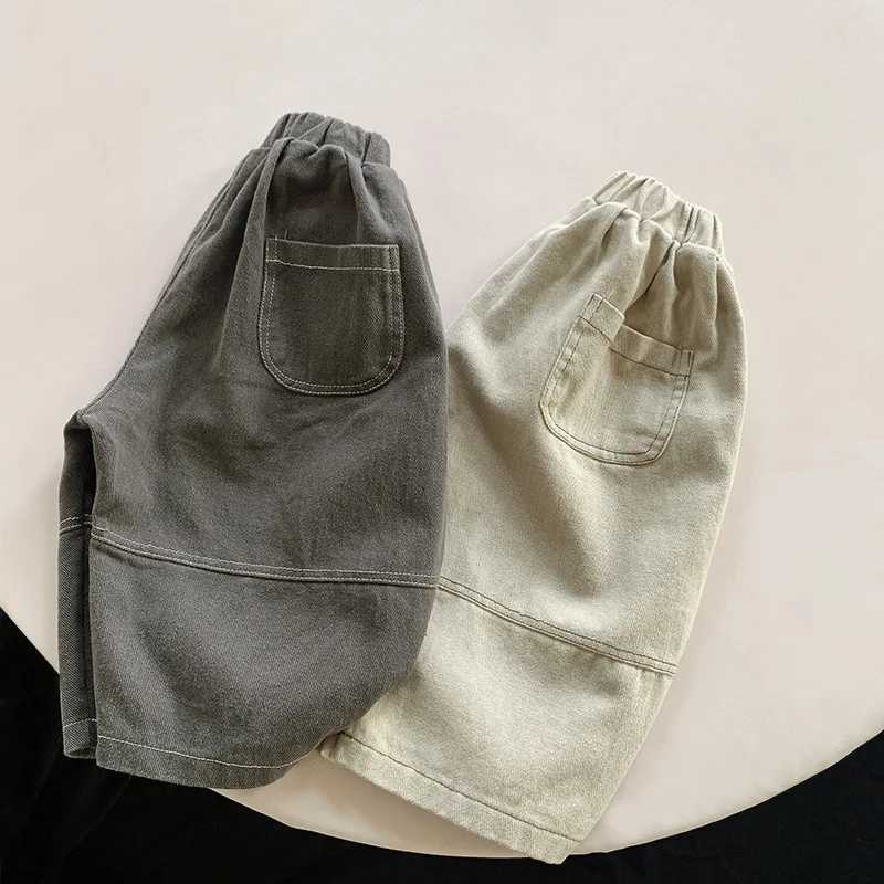 2025 Spring New Childrens Harem Pants Loose Kids Wide Leg Pants Fashion Baby Trousers Boys Girls Casual Pants Children ClothesT250318