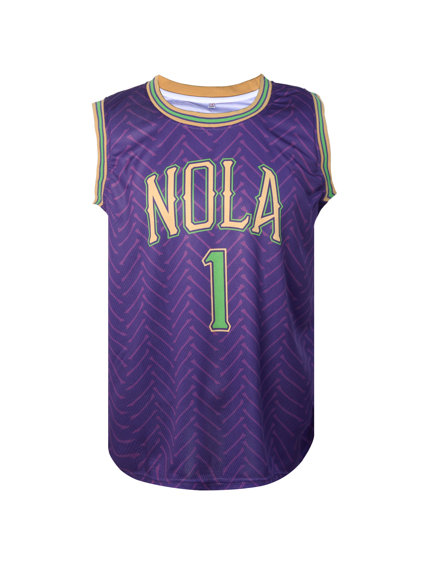 WILLIAMSON 1 2025 City Edition Basketball INGRAM 14 DANIELS 11 McCCOLLUM 3 MURPHY JONES 5 Custom Jerseys Sweatshirt - Embroidered Hygroscopic