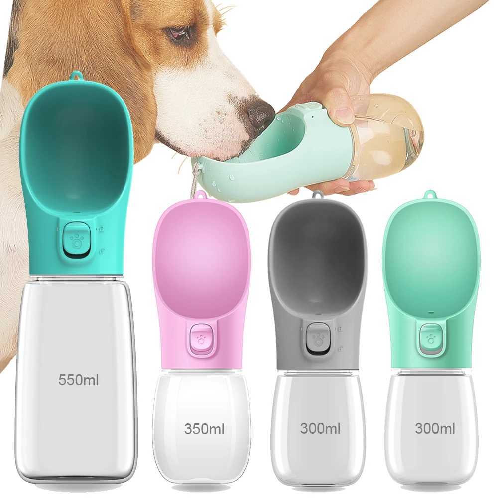 Dog water bottle dog cat water feeder bowl outdoor travel leak proof small dog beverage container Chihuahua Labrador Retriever for pets Y250319