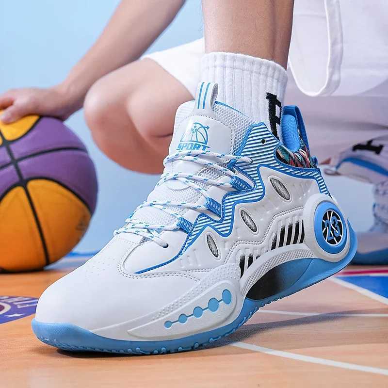 2025 hot selling basketball shoes outdoor dual-use professional training sports shoes breathable and shockproof gym sports shoesW250320