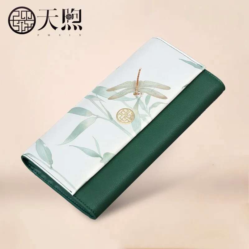 PMSIX Brand 2024 New Wallet Leather Card Elegant Long Women's Designer Handheld Bag Walletp