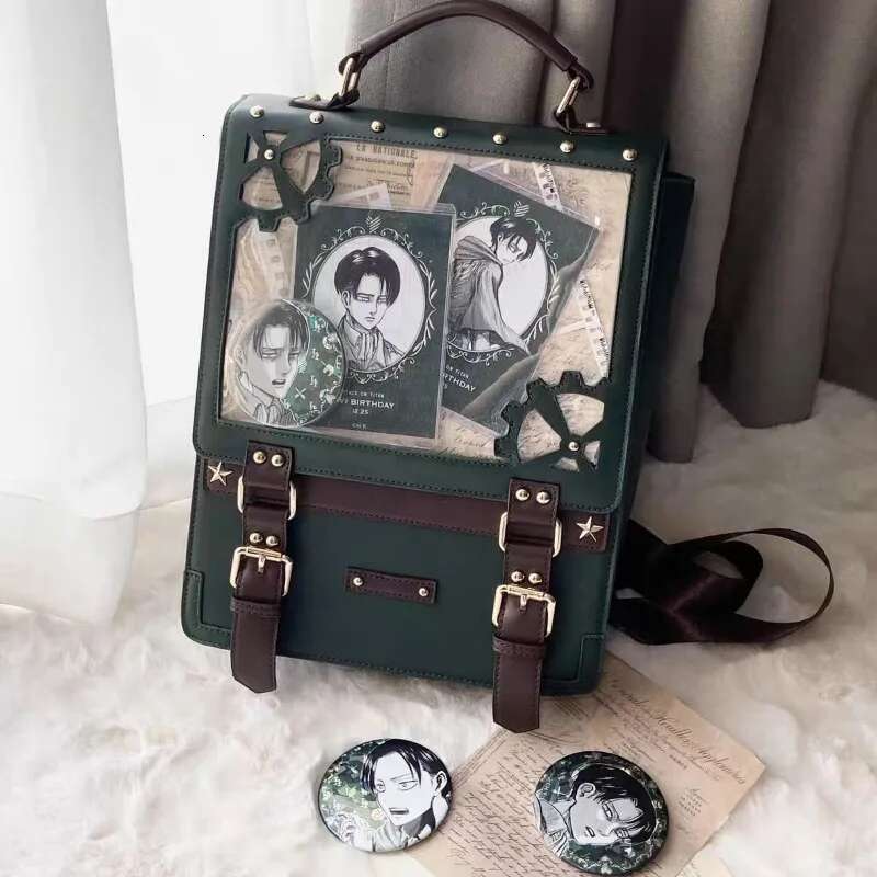 MBTI Punk Womens Backpack Y2k Gothic Fashion Vintage Designer Casual Backpacks College Style Haruku Transparent Bag