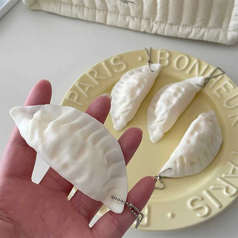 Simulated Dumpling Keychain Bag Pendant Cute Mini Toy Dumpling Simulated Food Decoration GiftXJ250319