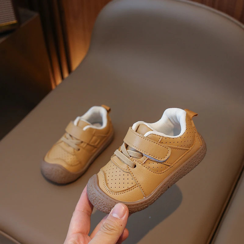 Spring Autumn Girls Boys Casual Shoes Comfortable Baby Toddler Shoes Children Soft Soled Anti Slip Infant First Walkers Shoes 250319
