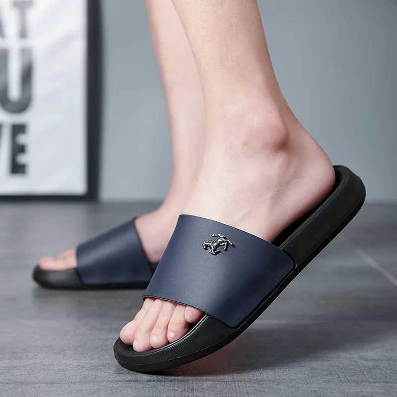 Mens Personality Trend Slippers EVA Indoor Leisure Slippers Y250320