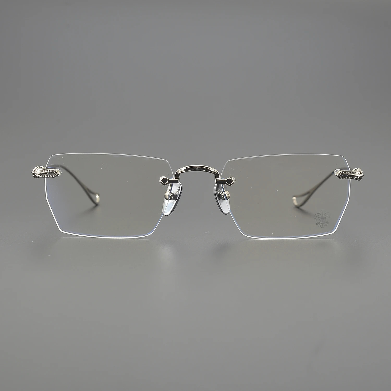 Prescription Glasses Mens Borderless Womens Glasses Frame er Fashion Myopia Reading Glasses 250228