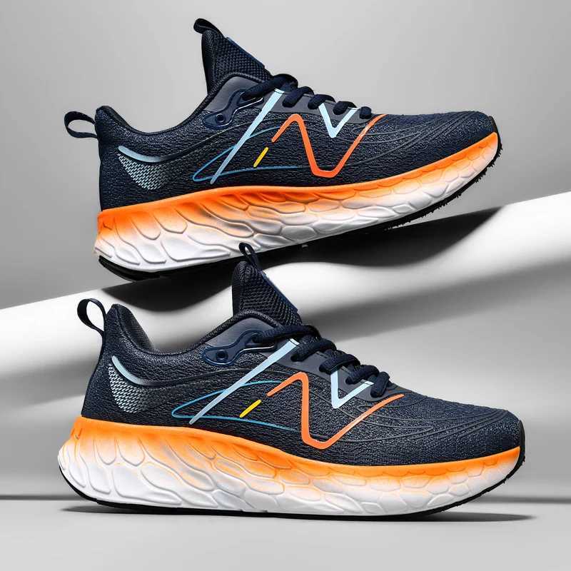 Luxury running shoes for men professional running sports shoes comfortable mens training shoes anti slipW250320