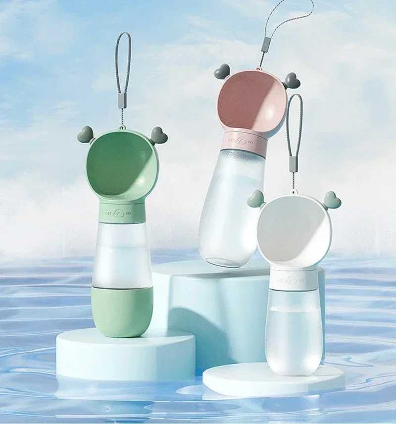 Portable Pet Dog Water Bottle For Small Large Dogs Travel Puppy Cat Drinking Bowl Outdoor Pet Water Dispenser Feeder Pet Product Y250319