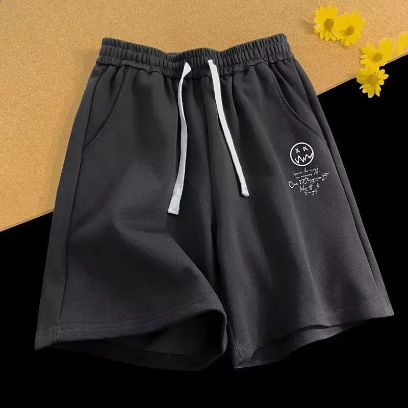 M8XL Oversized Shorts Men Thin Casual Wide Leg Versatile Trend Loose Sports for 250312