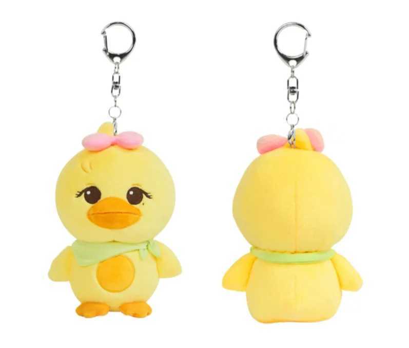 Kpop Pink Album BORNPINK 2022 World Tour Official Plush Keychain Lisa Ross Jenny JISOO Kawaii Stuffed Animal PendantXJ250319