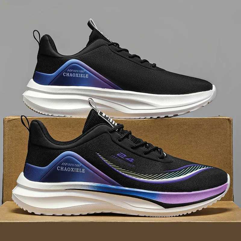 2024 New Cool Mens Marathon Running Shoes Large Size 45 46 47 Sports Training Shoes Mens Luxury Brand Fitness ShoesW250320