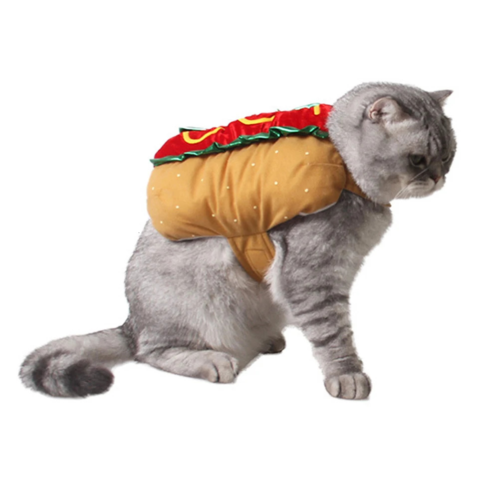 NONOR Pet Costume Dog Shaped Dachshund Sausage Adjustable Clothes Funny Warmer for Puppy Cat Supplies 250318
