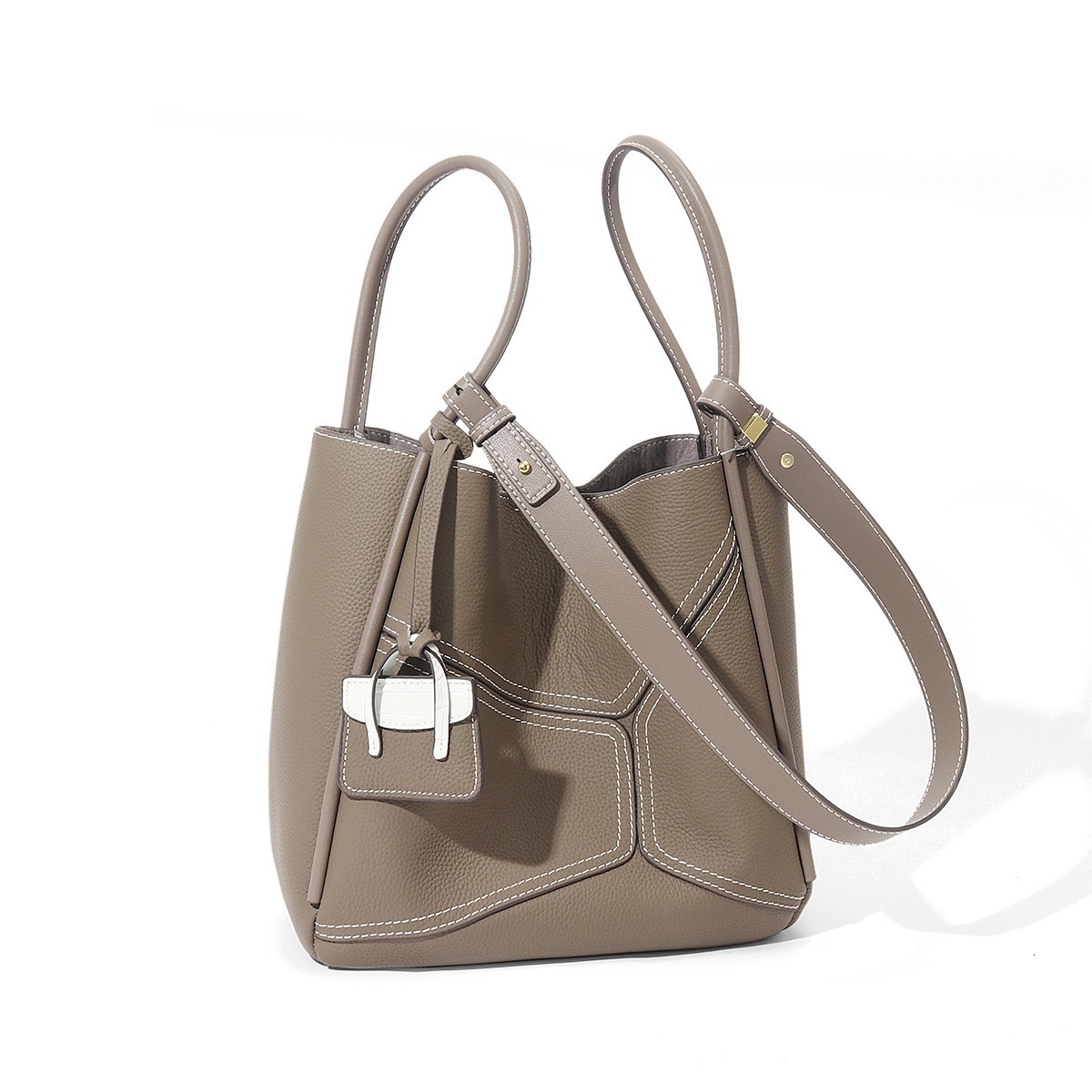 Women S New Head Layer Leather Handmade Tote For Commuters Large Capacity Handheld Shoulder Bag Big Bag Shoulder Bags