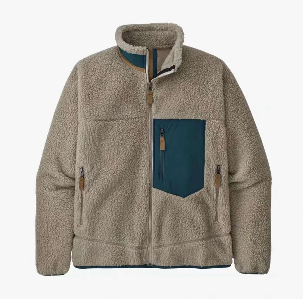 Eent Quality Apparel Outdoor Fleece Euro US Size Spring Autum Oversize Full Zipper Jacket For Men