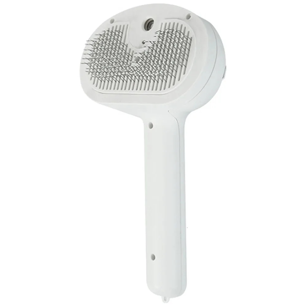 Cat Steam Brush Hair Remover MultiFunction Shedding Comb Floating Dematting for Small Large Pets 250318