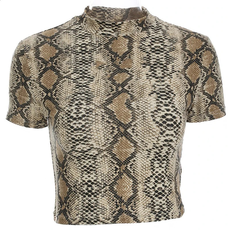 Home>Products>Womens Serpentine Printed Tank Top>Ultra Thin Primer>High Neck Top>Harajuku Crop Top>Womens Top 250319