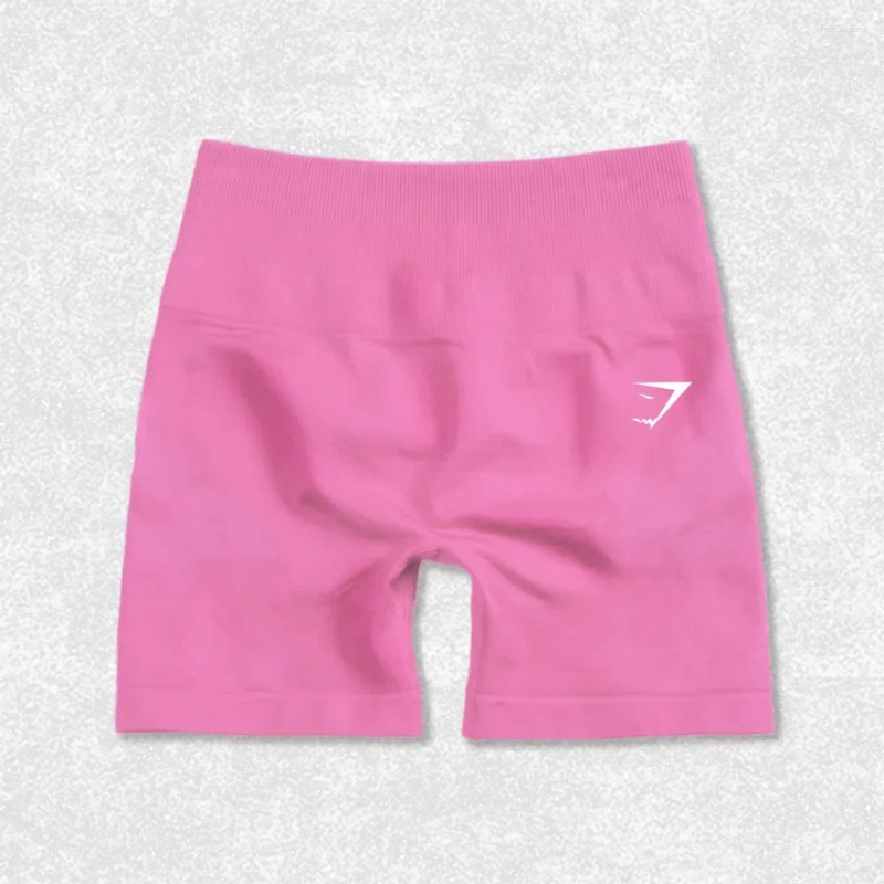 Active Shorts Ladies European And American Shark Hip Lift Tight Three Point Weight Training Yoga Running Print Exercise