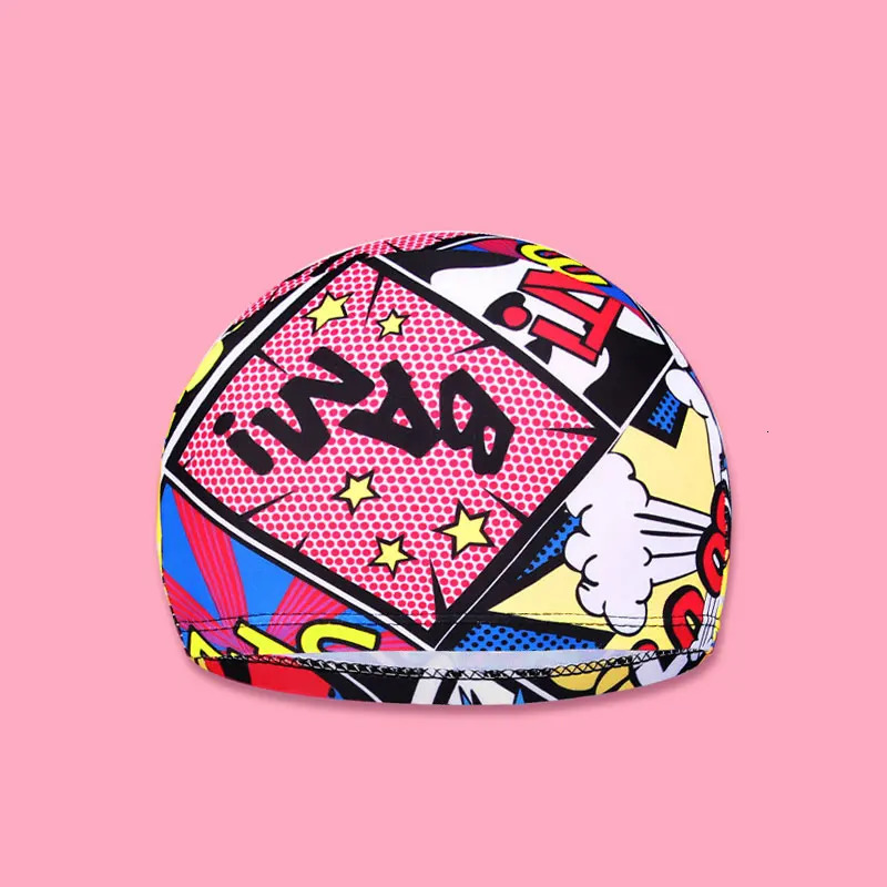 Nylon Swimming Cap fashion Printed Swimming caps for adults Breathable Swimming Cap Spring Cap Sports Accessory 250320
