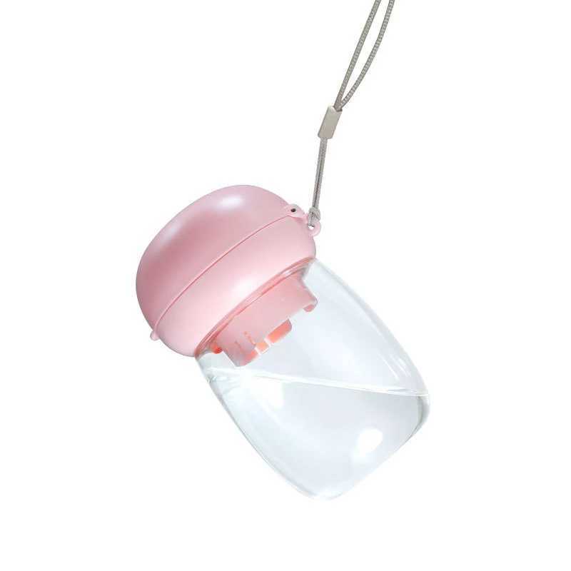 Pet Feeding Bowl Water Dispenser 2-in-1 Portable Food Foldable Design Portable Cat Outdoor Travel Mushroom Cup Pet Supplies Y250319