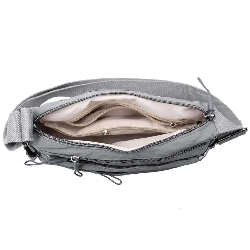 Multi-Layer Casual Light Weight Shoulder Crossbody Bags Women's Fashion Simple Commuting Middle-Aged And Elderly Mother Sac 2025