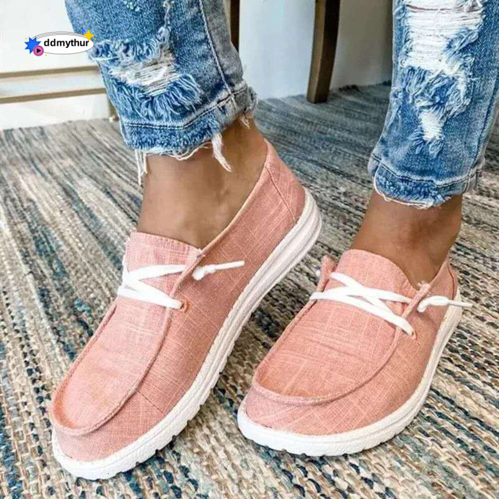 2024Women Sneakers White Leopard Canvas Fashion Vulcanize Flats Ladies Loafers Female Sports Shoes Casual Trainers ddmythur