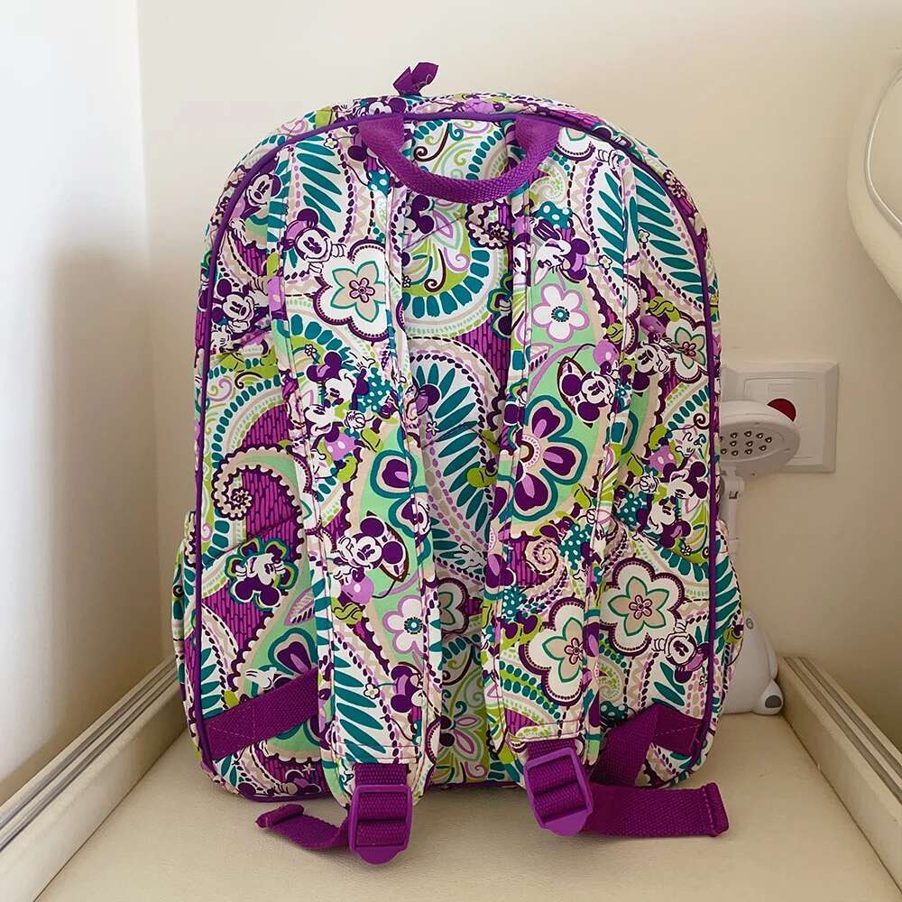 VB New Limited Edition Colorful Multifunctional Book Bag Lightweight Computer Earphone Backpack