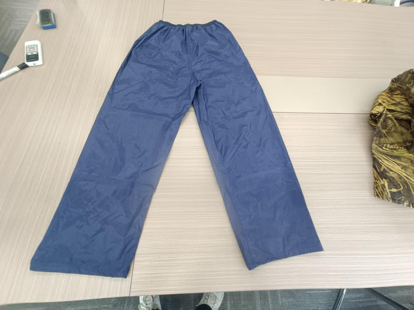Full Coverage Adult Waterproof Ensemble with Visible PVC Reflections -Rain suit RS007