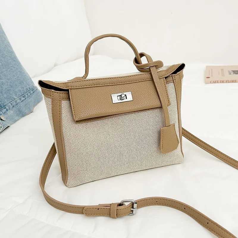 Luxury bamboo handle - environment-friendly cross body wallet with leather accent essence of beach preparation for summer vacation Y250319