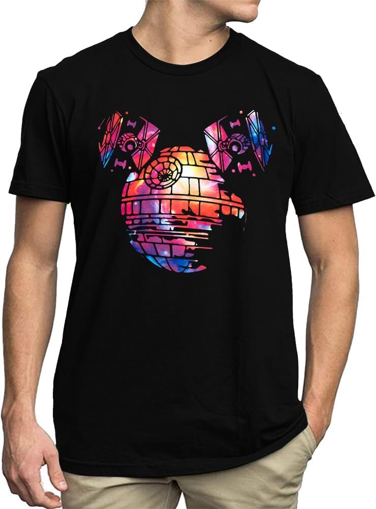 T shirt for Mens Men Magic Kingdom Shirt Magic Tees Planet Science Fiction Tshirt for Man Characters Tee Casual Tops Clothes Short sleeve