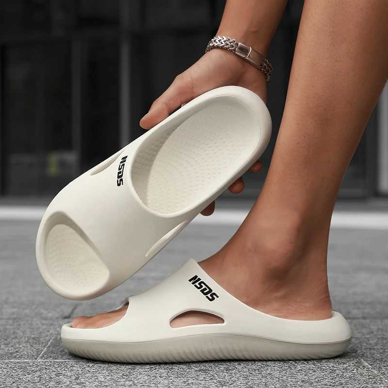 Dual color NSDS mens he shoes for summer new indoor and outdoor wear sport and wear-resistant flip flops e word sandals Y250320