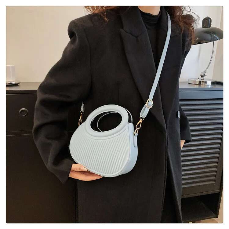New Designer Bag, Children's Crossbody Bag, Fashionable Light Luxury Color Mother And Baby Bag, Girls' Solid Color Wallet Handbag