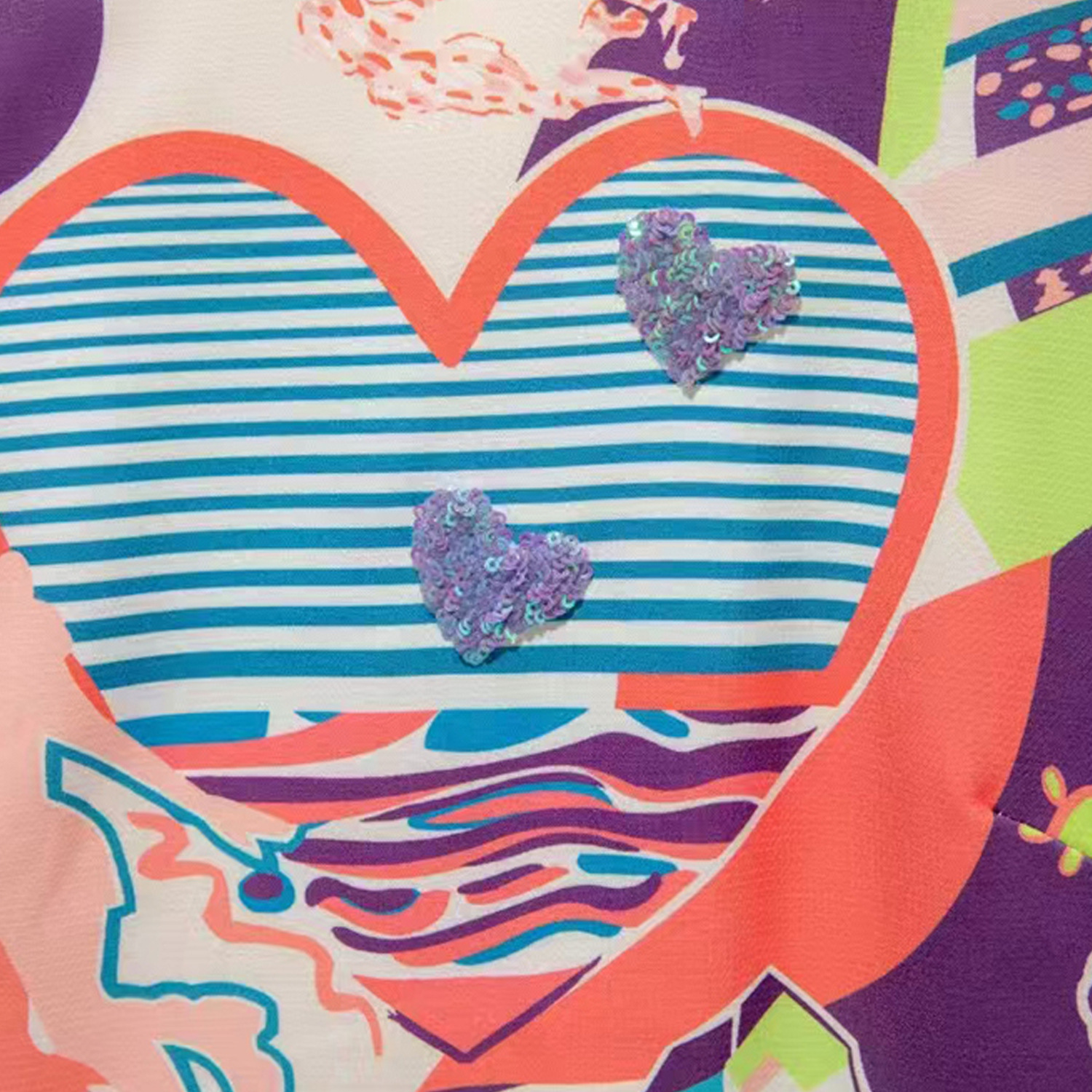 OC13800 Women's Dresses Multicolored Coated Canvas Luxury Customization Service Summer Round Neck Short Sleeved Printed Dress