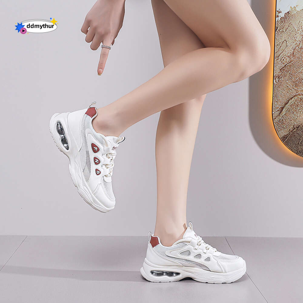 CRLAYDK Women Chunky Sneakers Air Cushion Sports Platform Mesh Dad Walking Shoes Breathable Casual Fashion Running Tennis ddmythur