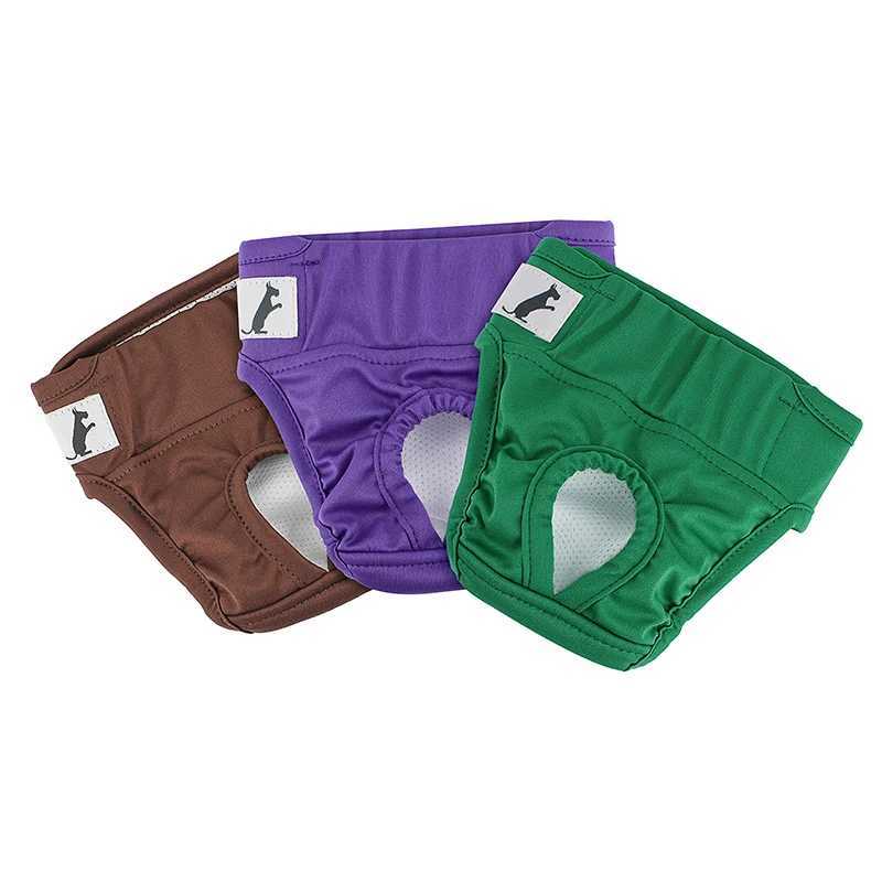 Pet Dog Physiological Hygiene Pants Thickened Waterproof Dog Diaper Comfortable Leak-proof Washable Reusable Pet Urinal Pads Y250320