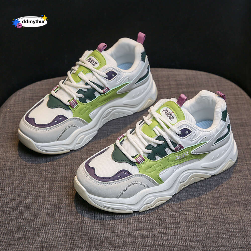 CRLAYDK Women's 2024 New In Fashion Sneakers Platform Dad Casual Classic Mesh Walking Shoes Comfortable Lace Up Travel Tennis ddmythur