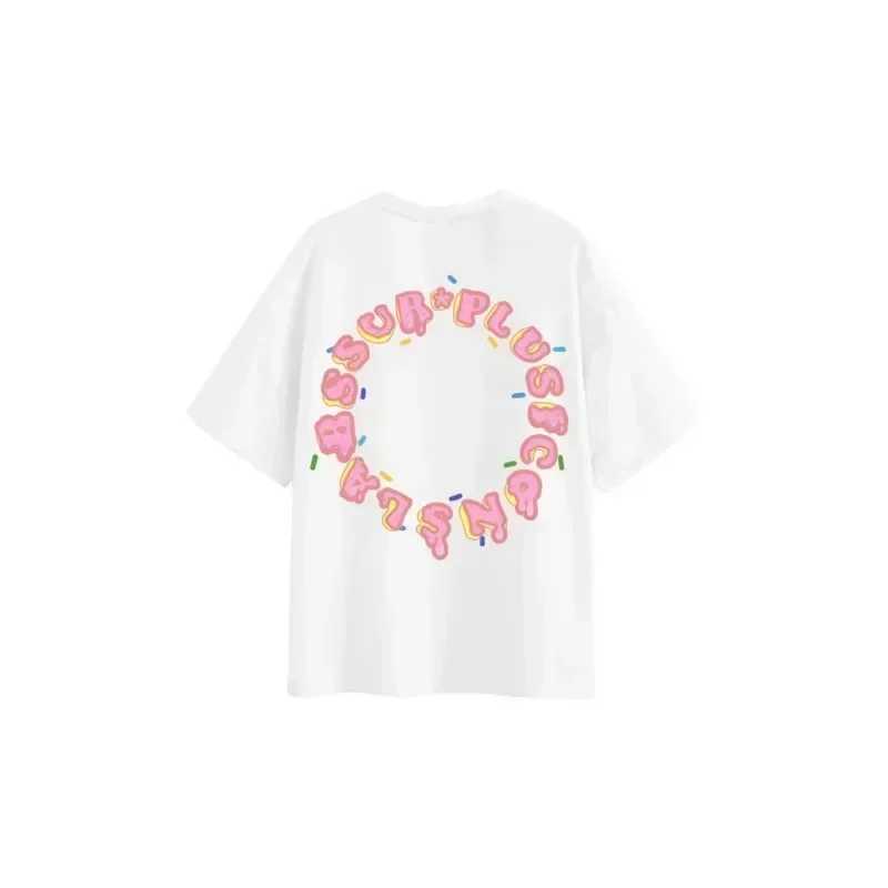 2024 Fashion Cotton Pattern O-Neck T-shirt Womens Clothing Womens Short sleeved T-shirt New Summer Hot Selling Tops y2k topT250320