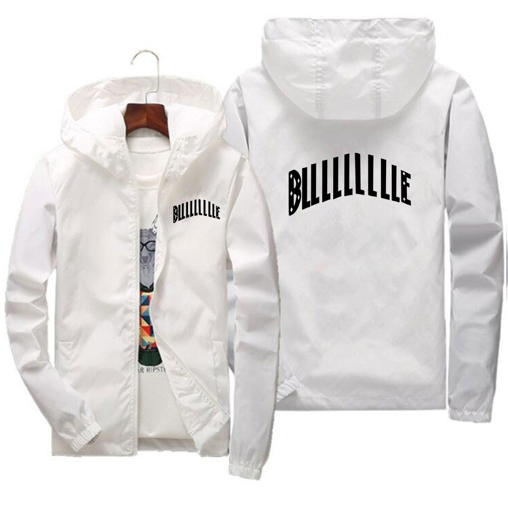 Mens Hoodie Jacket Spring Autumn Coat Windrunner Fashion Hooded men jackets Sports Windbreaker Casual Zipper Coats Man Outerwear Clothing