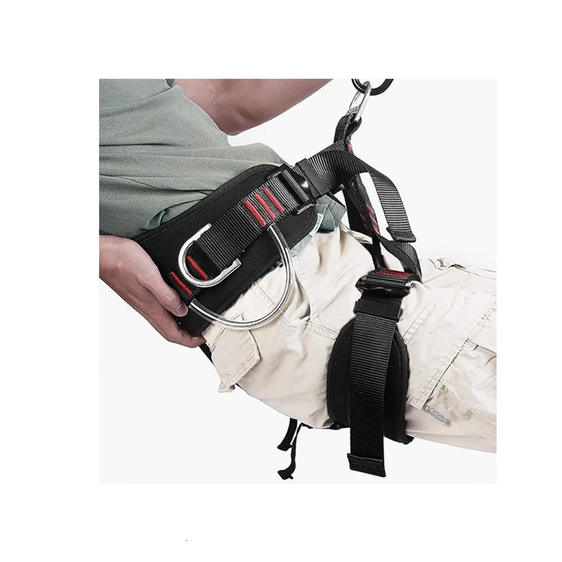 Safety First - Durable Semi-Body Climbing Harness with Built-in Rescue System