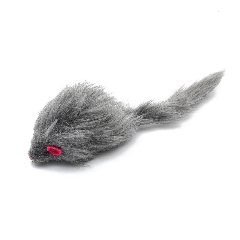 10 plush simulation mice interactive cat pets teasing toy supplies cats playing with toys 250320