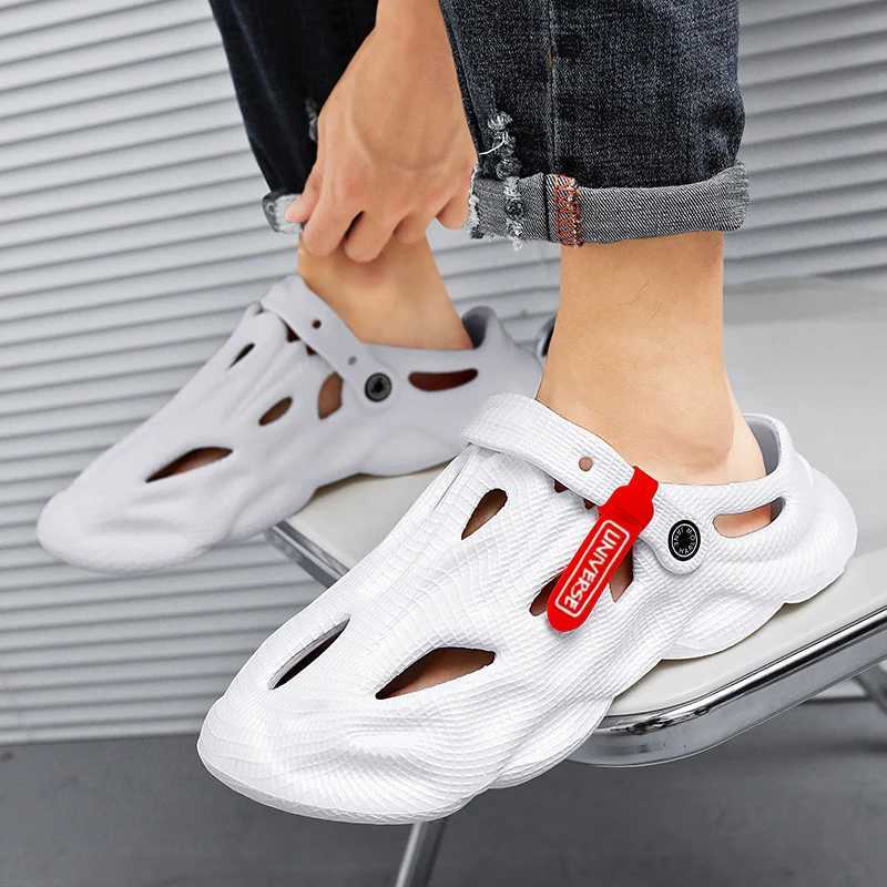 Summer Men Slippers Cfortable Platform Outdoor Sandals 2023 Beac Flip Flops M Indoor He Slides Bathroom Shoes Y250320