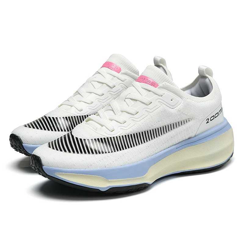 Fashionable running shoes anti slip shock-absorbing breathable road running shoes for men outdoor jogging leisure sports shoes for men Y250320