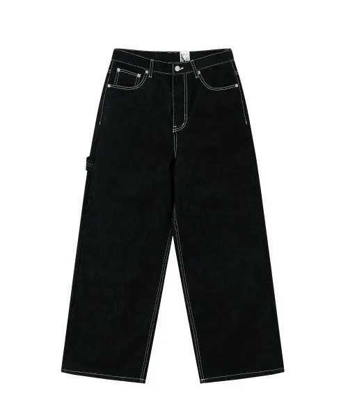Street American Black Jeans 90s Womens Street Loose Jeans Mens Pants Casual Hip Hop Classic Style Boyfriend Jeans For WomenT250319