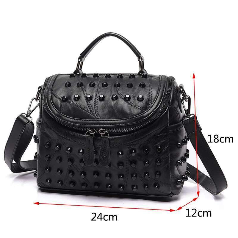 Women Genuine Leather Sheepskin Messenger Bags Handbags Famous Brands Designer Female Handbag Shoulder Bag Sac